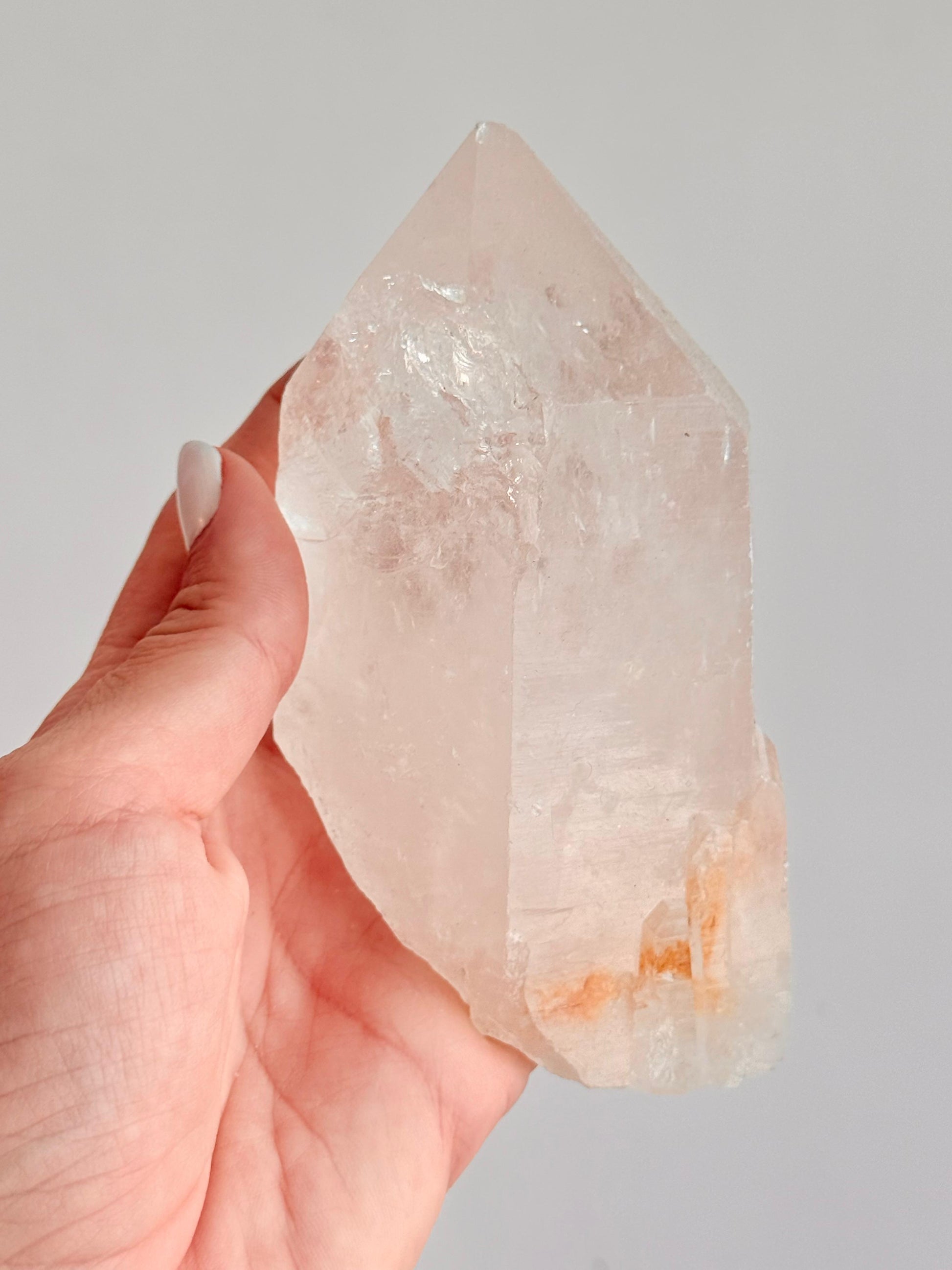 Ponta de Cristal Bruta para Ambiente - Amplificador, Iluminador e Purificador
