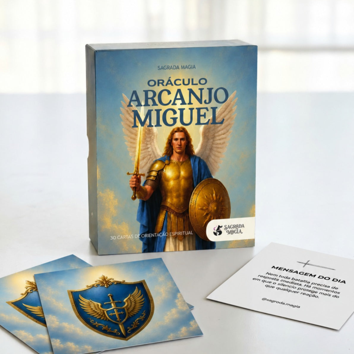 Oráculo do Arcanjo Miguel - Mensagens de Proteção, Força e Direcionamento Espiritual