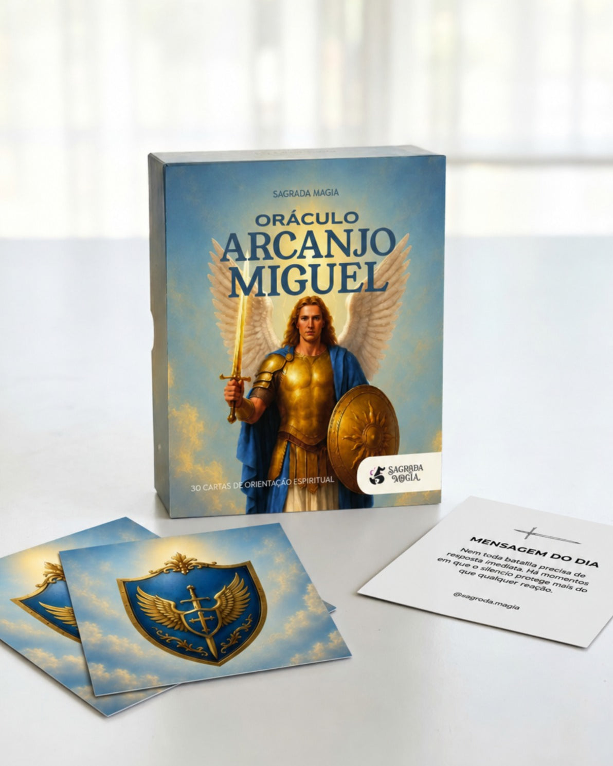Oráculo do Arcanjo Miguel - Mensagens de Proteção, Força e Direcionamento Espiritual