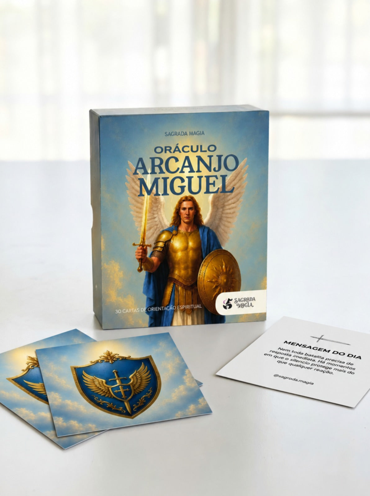 Oráculo do Arcanjo Miguel - Mensagens de Proteção, Força e Direcionamento Espiritual