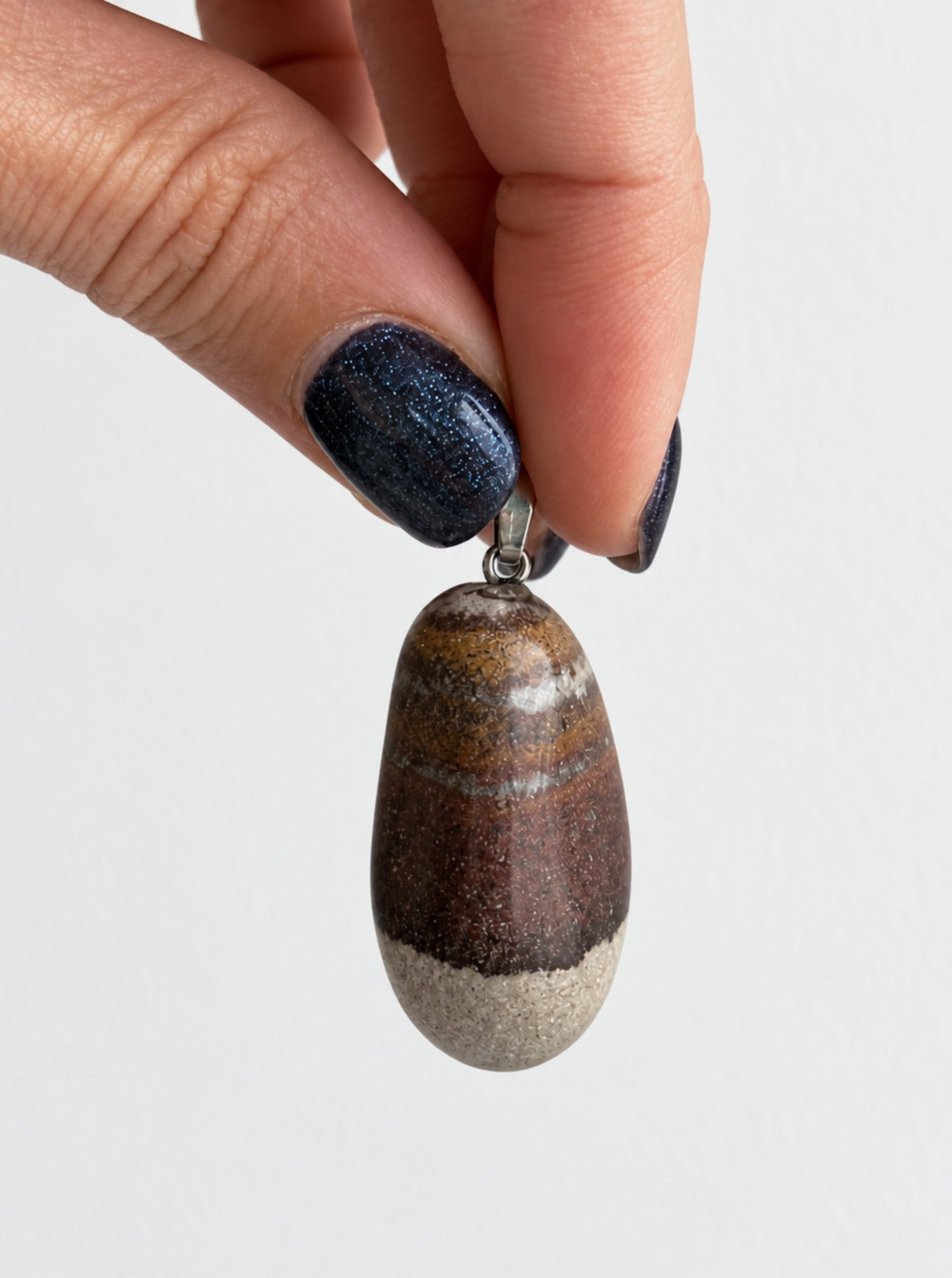 Pingente de Shiva Lingam - Transformação; Novos Projetos; Superação; Expansão da Consciência