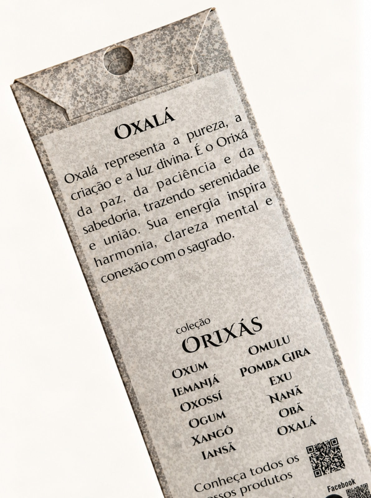 Incenso Natural Cia de Aroma Orixás - Oxalá - Harmonia, Luz e Clareza - Olíbano, Sândalo e Lavanda