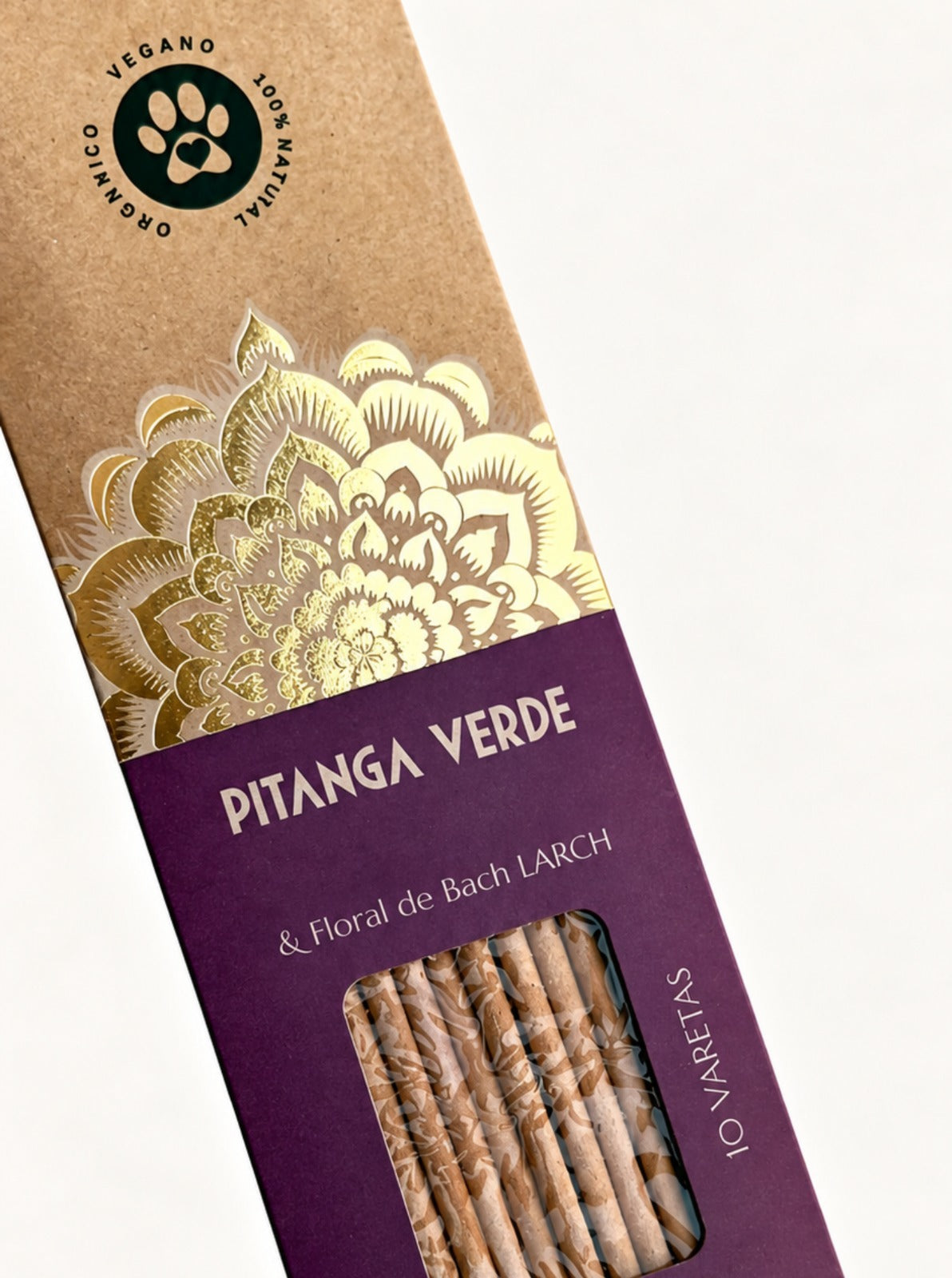 Incenso Natural Cia de Aroma - Pitanga - Estimulante, Confiança e Afrodisíaco