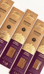 Incenso Natural Cia de Aroma - Lavanda e Alfazema - Alívio da Tensão e Ansiedade