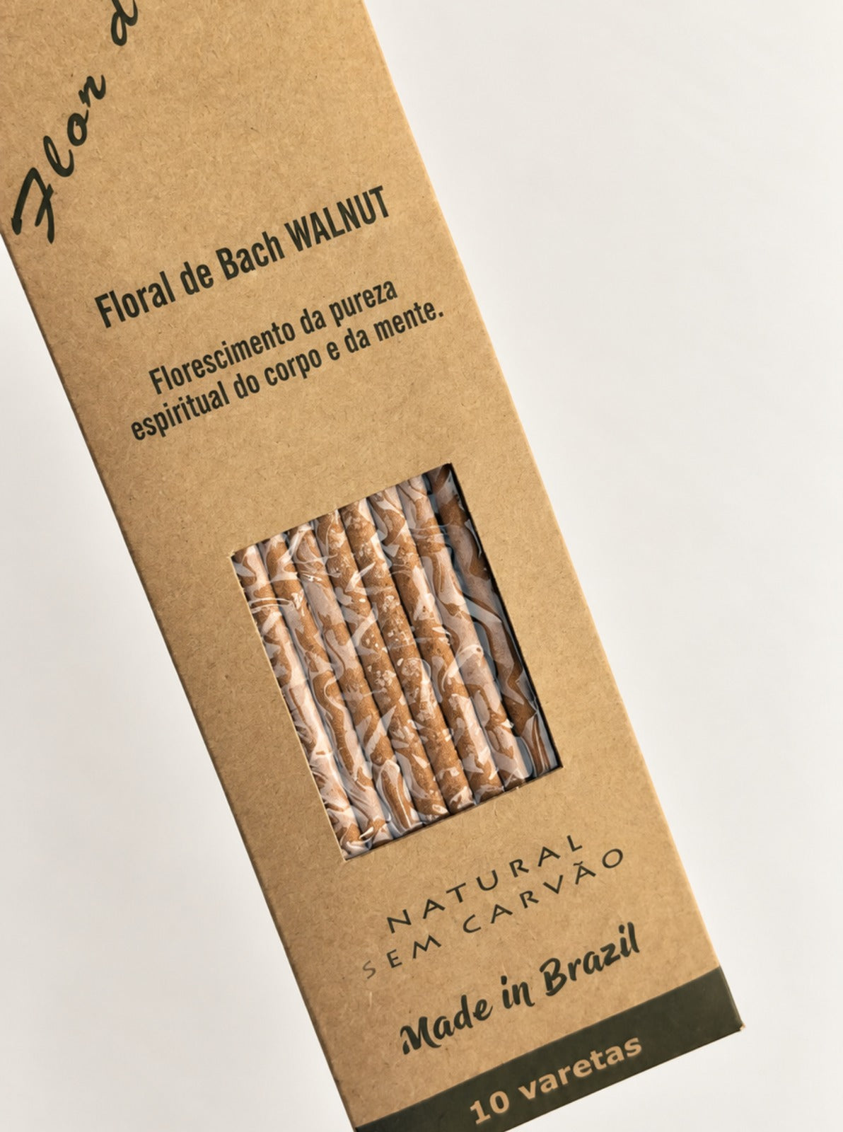 Incenso Natural Cia de Aroma - Flor de Lótus - Florescimento da Pureza Espiritual do Corpo e da Mente