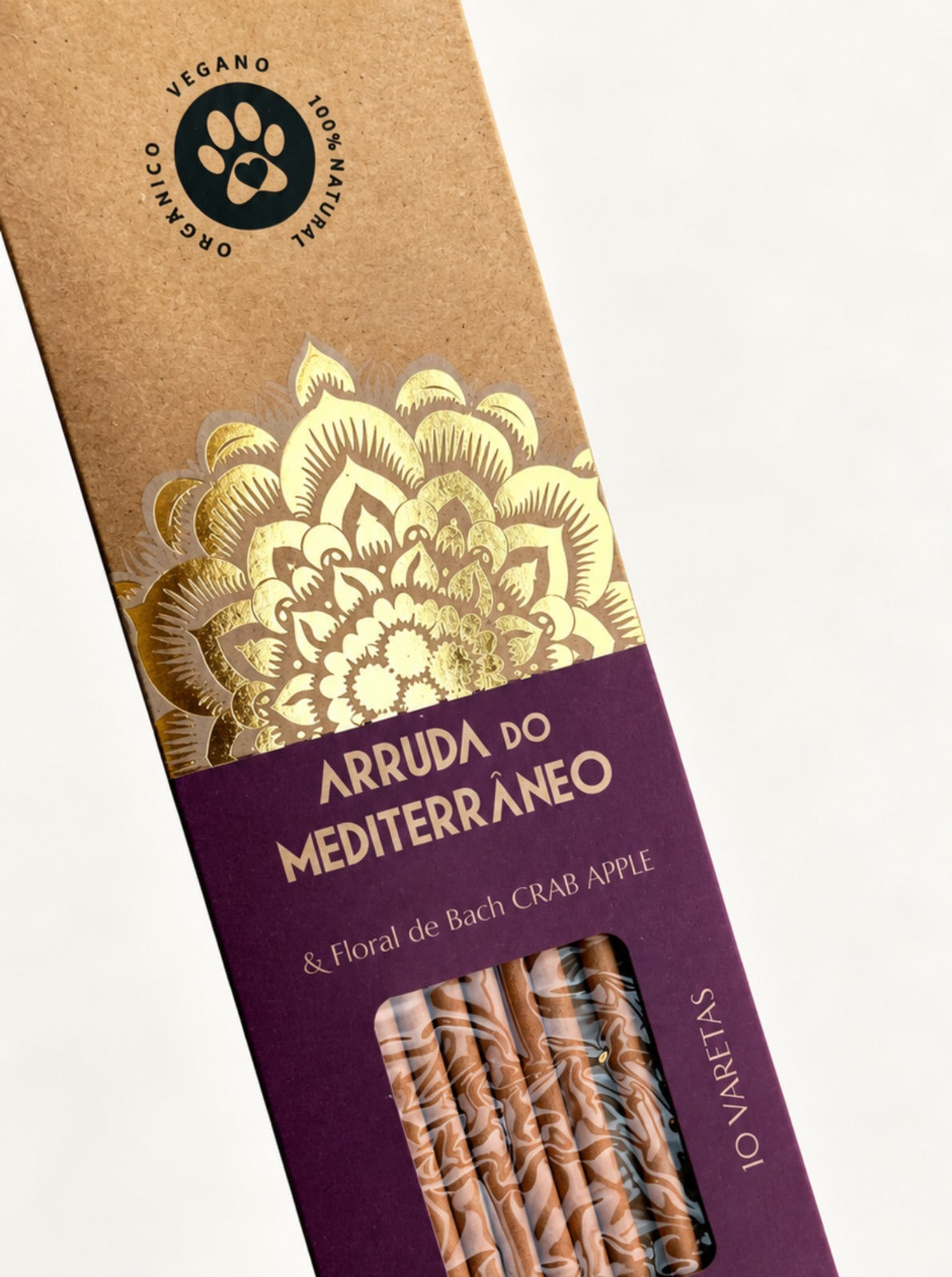 Incenso Natural Cia de Aroma - Arruda - Purifica e Retira as Energias Negativas