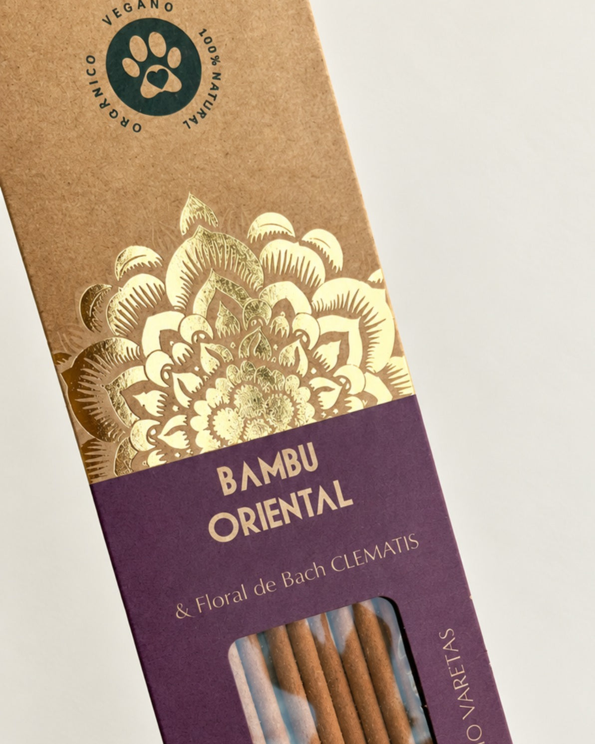 Incenso Natural Cia de Aroma - Bamboo - Foco e Presença
