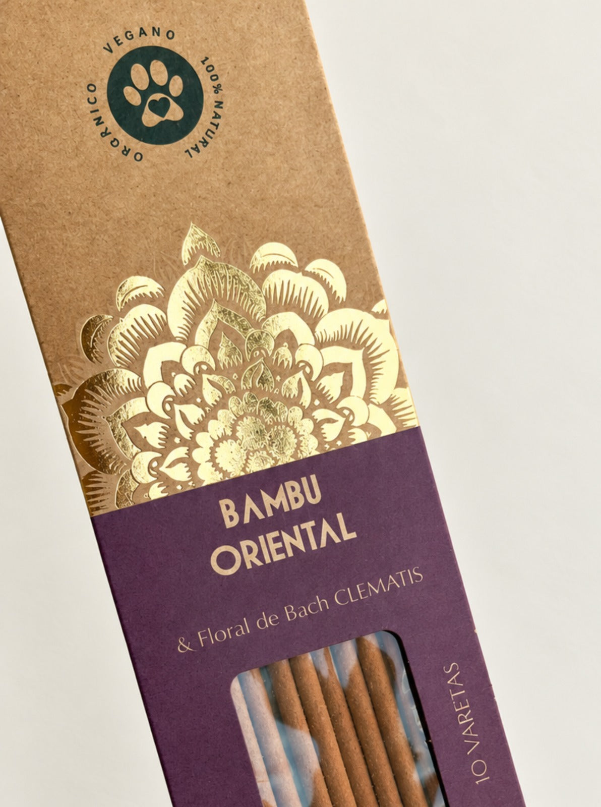 Incenso Natural Cia de Aroma - Bamboo - Foco e Presença