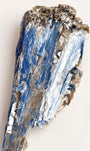Cianita Azul com Inclusões - CIA156 376g - Pedra do Arcanjo Miguel - Proteção dos Anjos