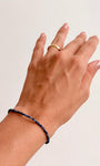 Pulseira de Sodalita 2mm Multifacetada - Direcionamento, Clareza Mental, Decisões, Discernimento