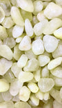 Quartzo com Enxofre Rolada - Proteção, Limpeza e Alívio de Dores