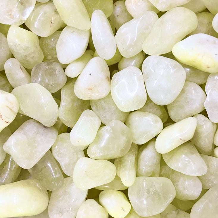 Quartzo com Enxofre Rolada - Proteção, Limpeza e Alívio de Dores