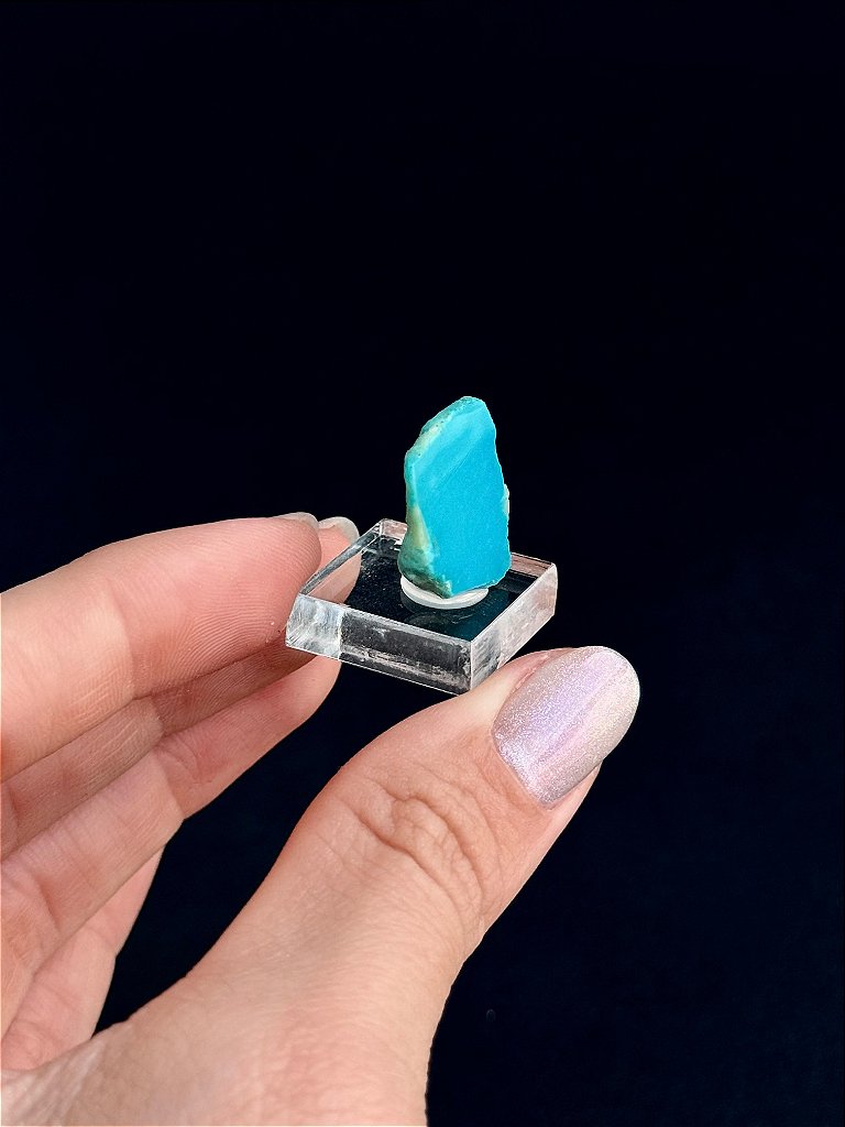 Chapa Turquesa na Base - Peça Única - CHTURQ02 4,47g