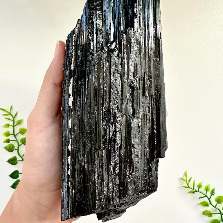 Turmalina Negra de Ambiente XG 1000 a 1200g - Proteção Energética e Espiritual, Inseguranças e Soluções