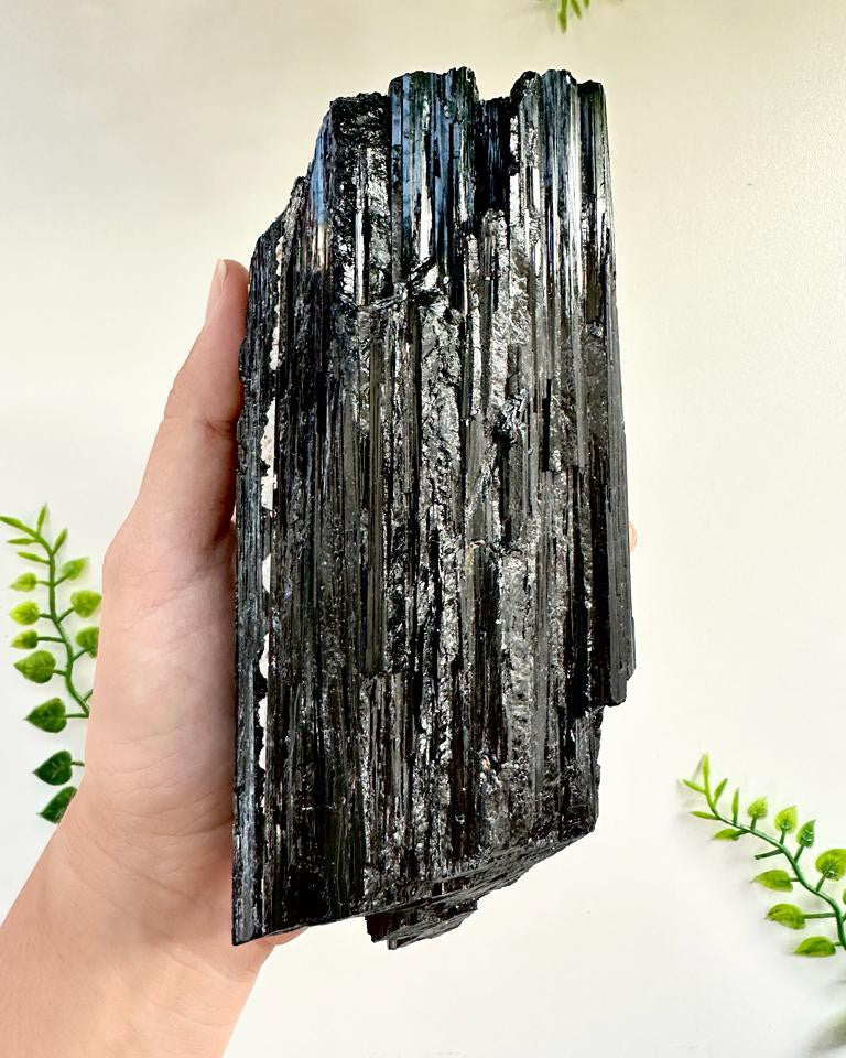 Turmalina Negra de Ambiente XG 1000 a 1200g - Proteção Energética e Espiritual, Inseguranças e Soluções