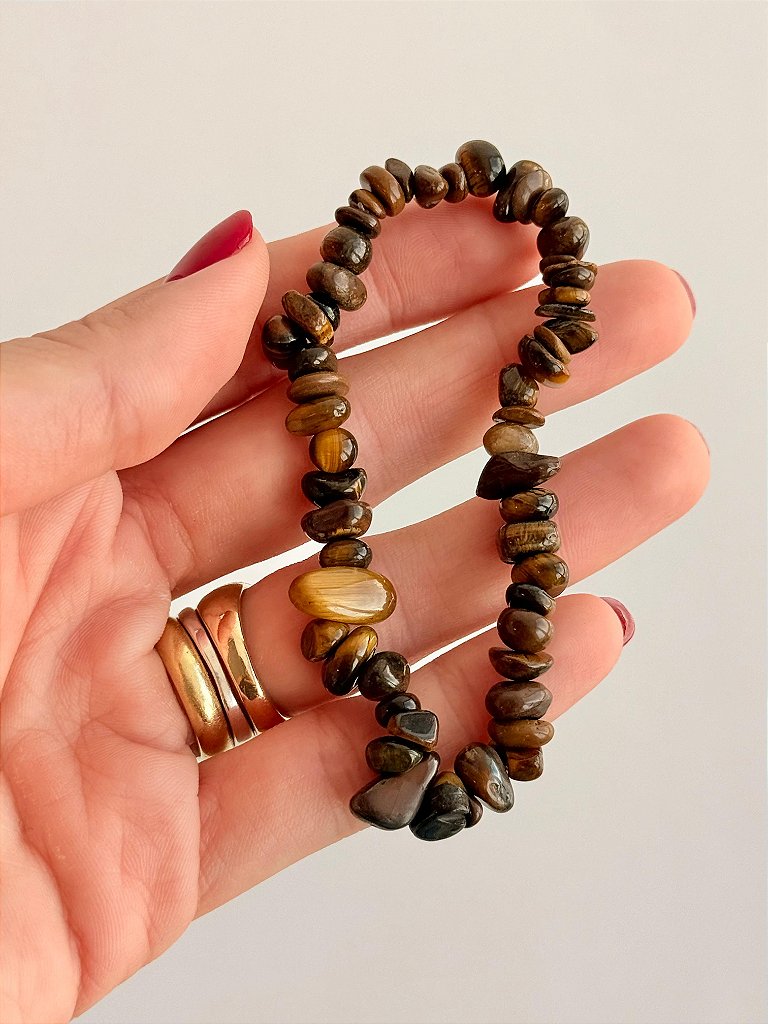 Conjunto Proteção Energética e Espiritual - Turmalina Negra, Quartzo Fumê e Olho de Tigre