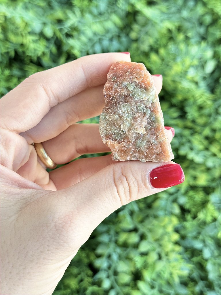 Calcita Laranja Bruta - Pedra da Alegria, Vitalidade, Expressão