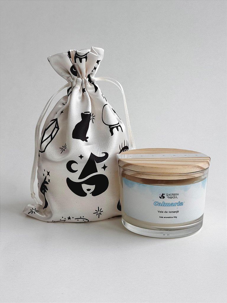 Vela de Iemanjá - Cheirinho de Mar; Com Água Marinha