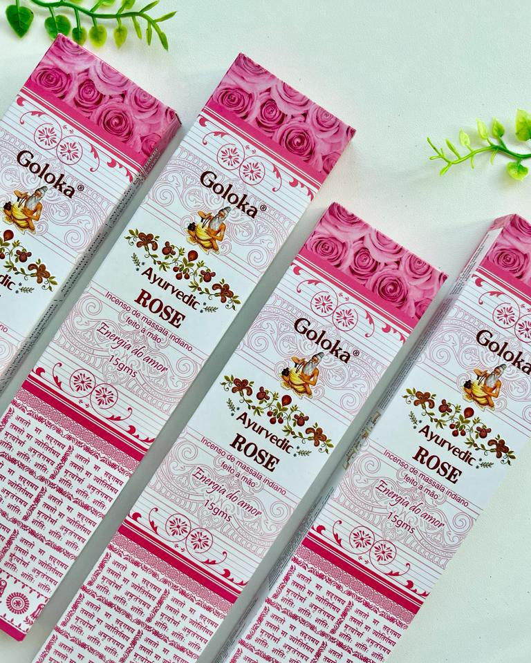Incenso Goloka - Ayuvedic Rose
