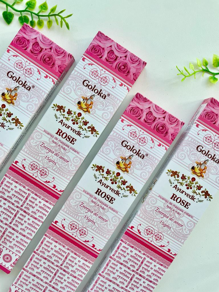 Incenso Goloka - Ayuvedic Rose