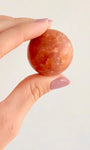 Esfera de Calcita Laranja Mini - Pedra da Alegria, vitalidade, Expressão