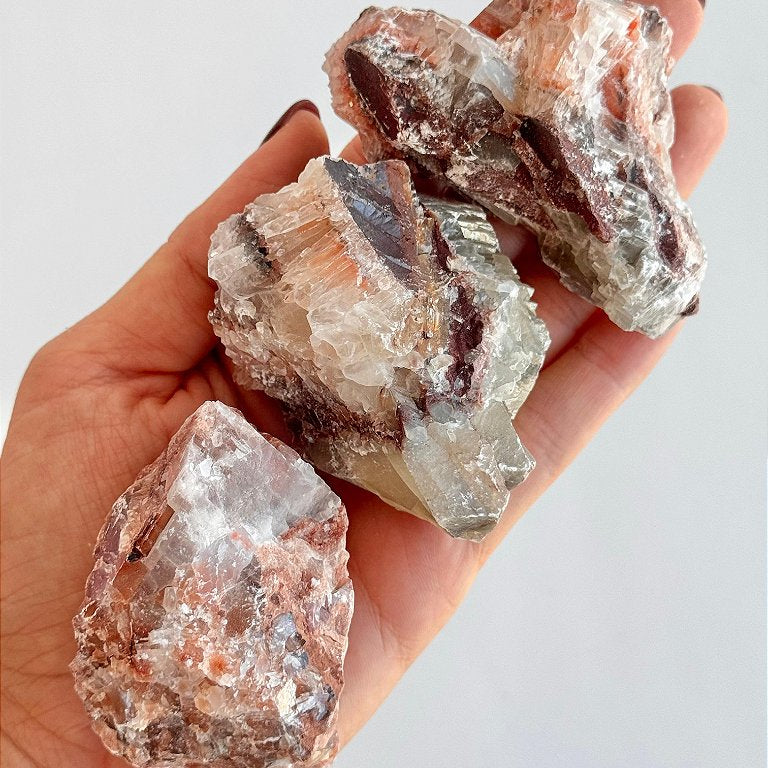 Calcita Tricolor G - Otimismo, Renovação Energética, Bloqueios Emocionais