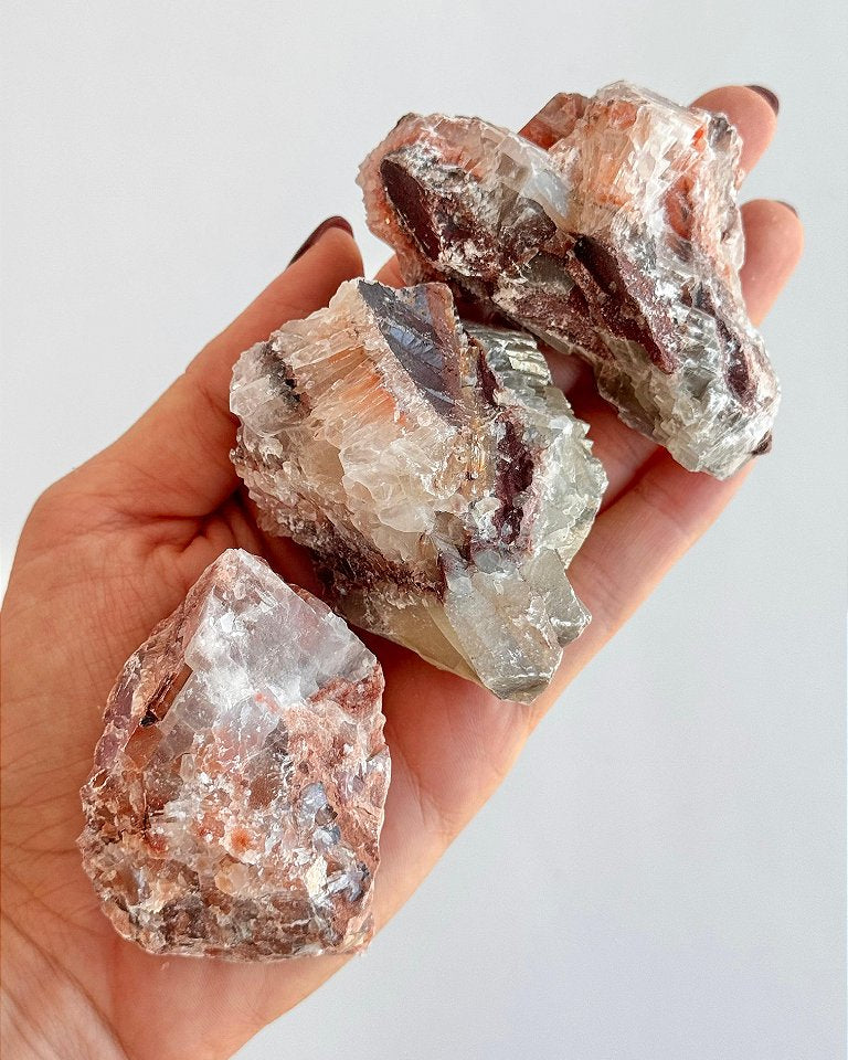 Calcita Tricolor G - Otimismo, Renovação Energética, Bloqueios Emocionais