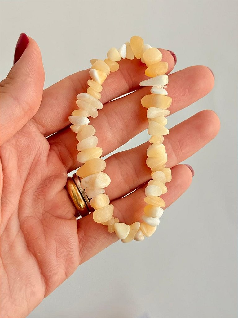 Conjunto Força e Coragem - Jaspe Vermelho, Olho de Tigre e Calcita Amarela