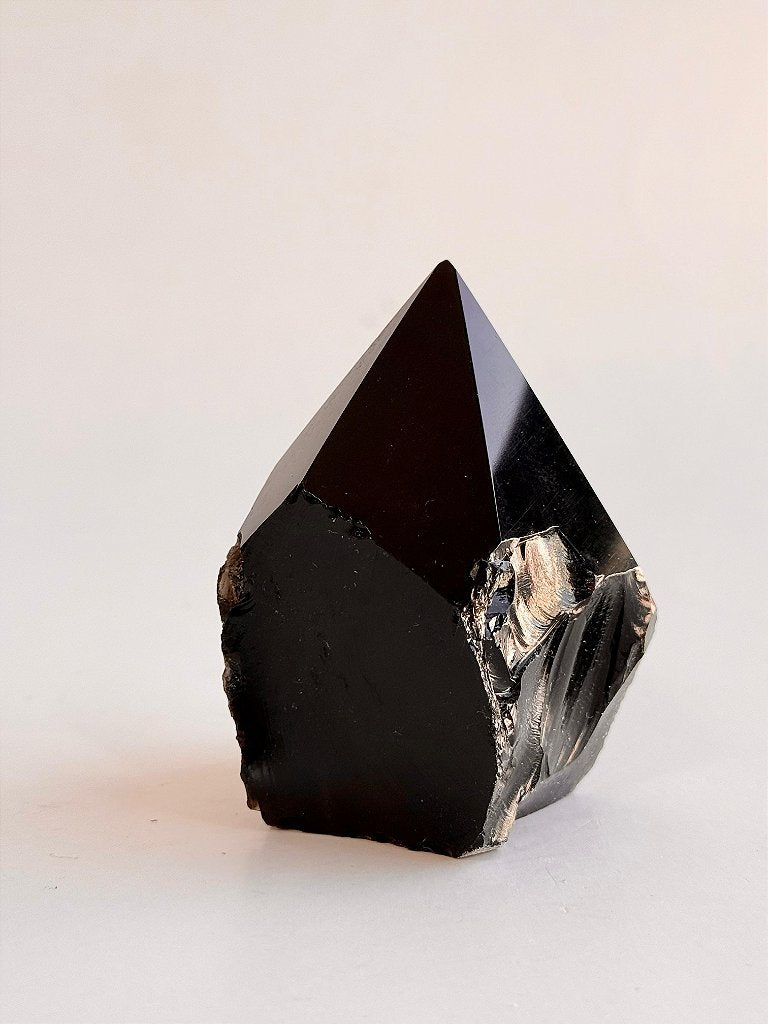 Ponta Geradora de Obsidiana - Proteção e Consciência
