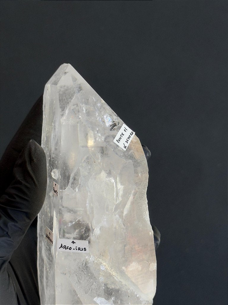 Ponta de Cristal com Mestrias - RARO - Peça Única CRIS164