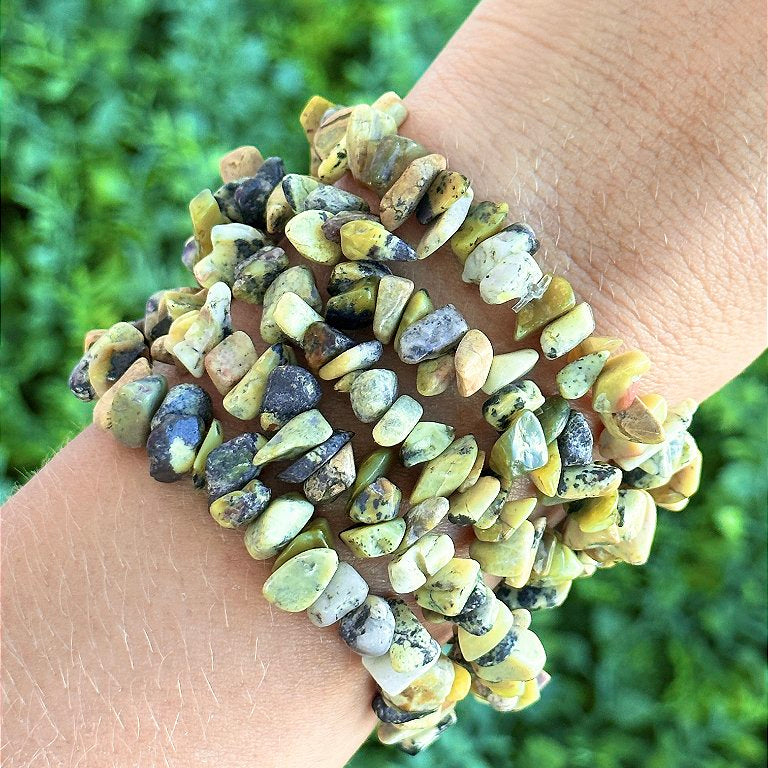 Pulseira de Serpentinita - Esgotamento Emocional; Retome o Controle Sobre a Vida