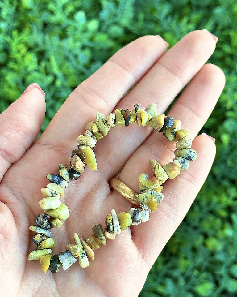 Pulseira de Serpentinita - Esgotamento Emocional; Retome o Controle Sobre a Vida