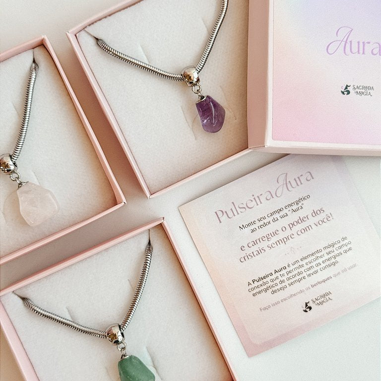 Pulseira para Berloques Aura - Decore como Desejar