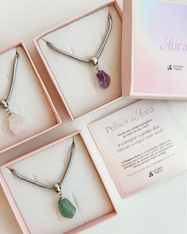 Pulseira para Berloques Aura - Decore como Desejar