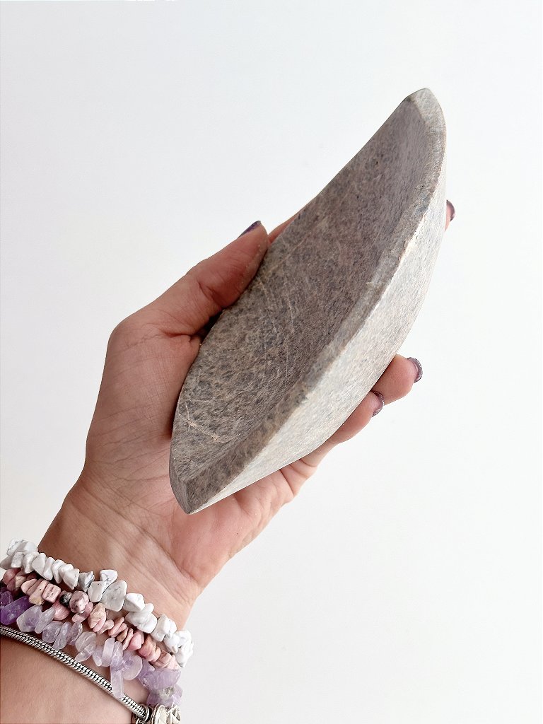 Bowl de Pedra Sabão G - Para arrumar e decorar com seus cristais