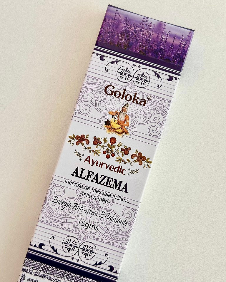 Incenso Goloka - Ayurvedic Alfazema