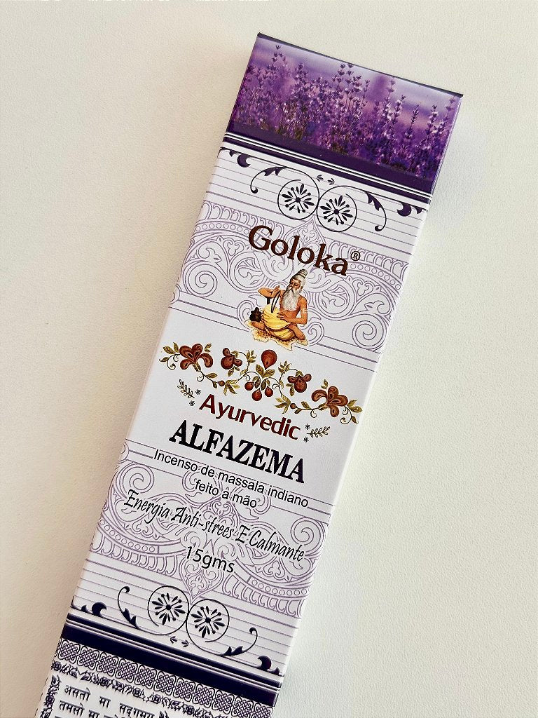 Incenso Goloka - Ayurvedic Alfazema