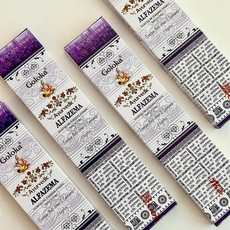 Incenso Goloka - Ayurvedic Alfazema