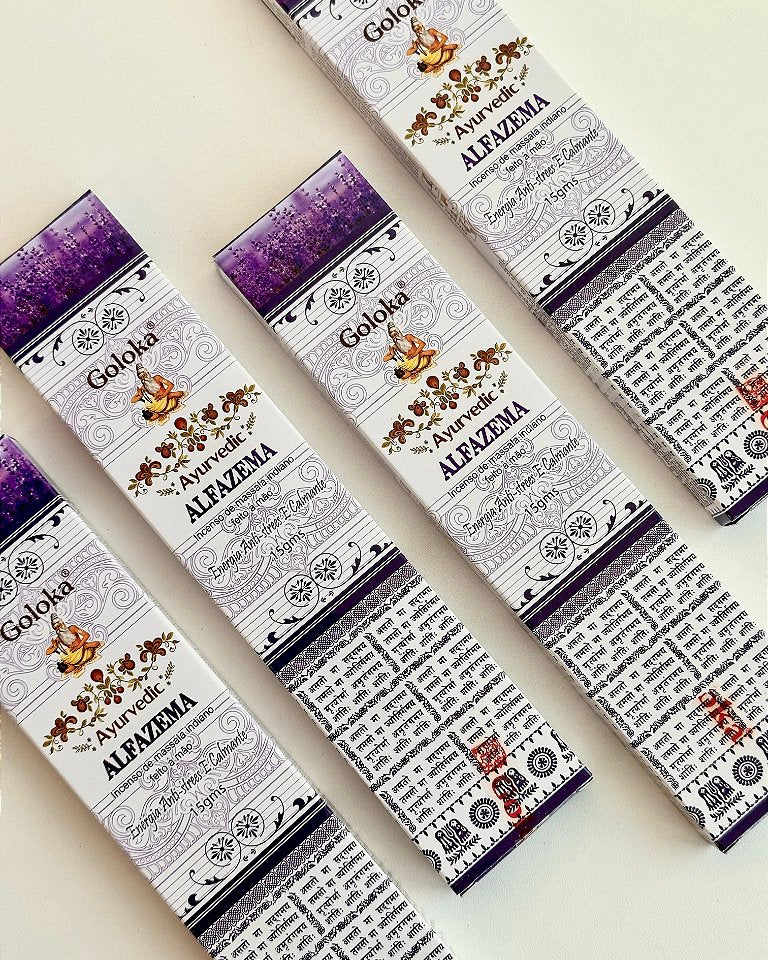 Incenso Goloka - Ayurvedic Alfazema