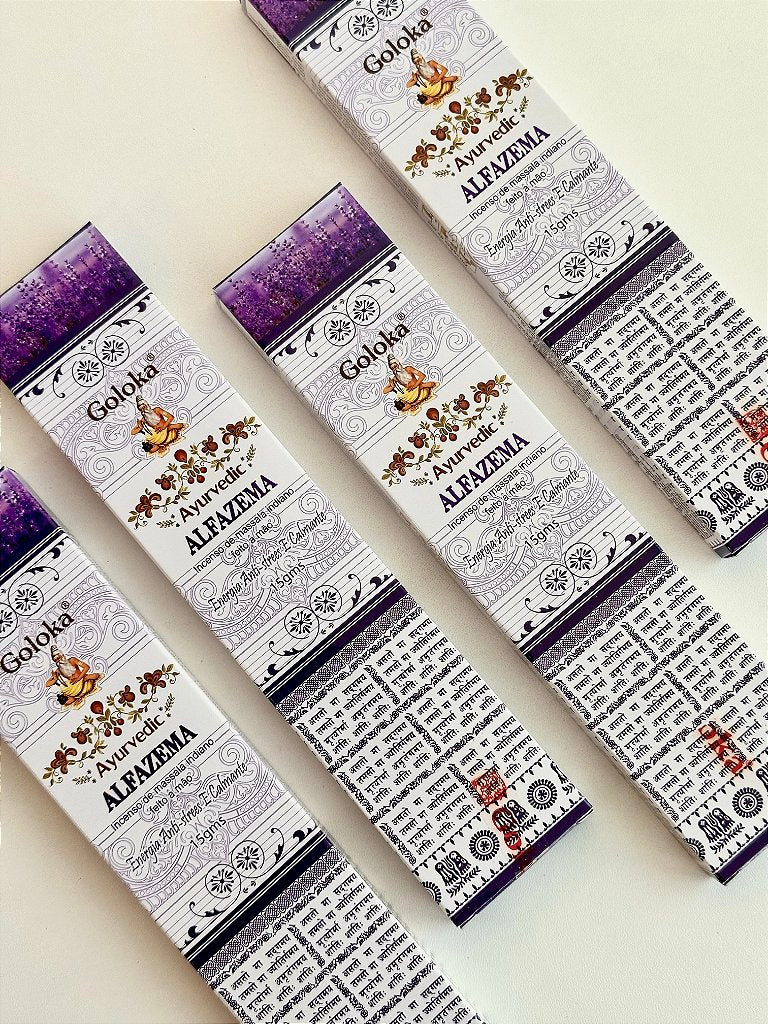 Incenso Goloka - Ayurvedic Alfazema