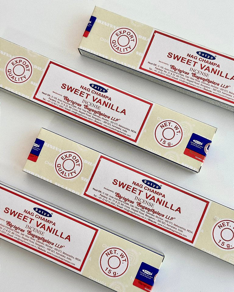 Incenso Satya - Sweet Vanilla