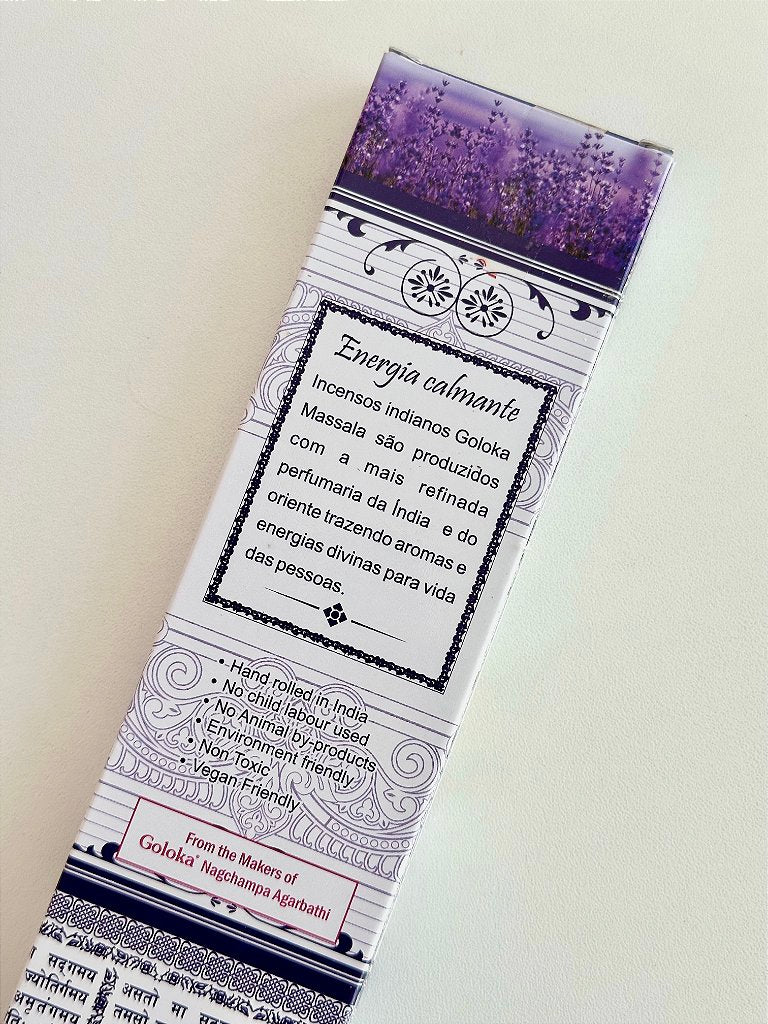Incenso Goloka - Ayurvedic Alfazema