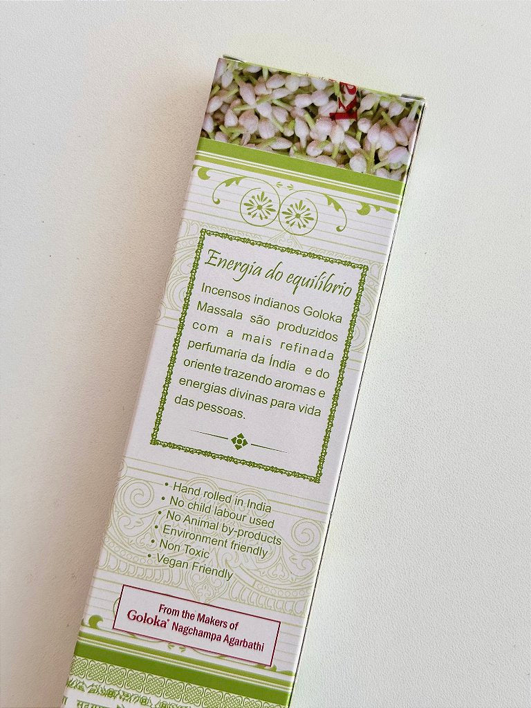 Incenso Goloka - Ayurvedic Jasmine