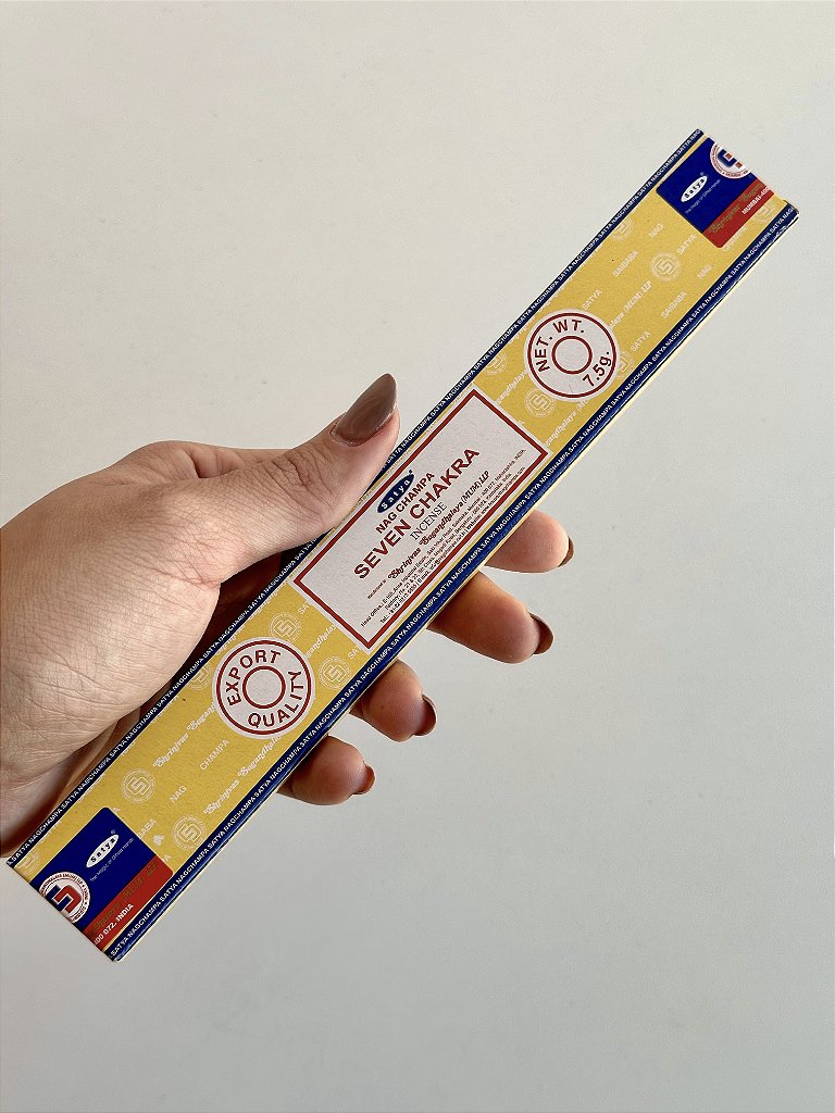 Incenso Satya Mini - Sete Chakras