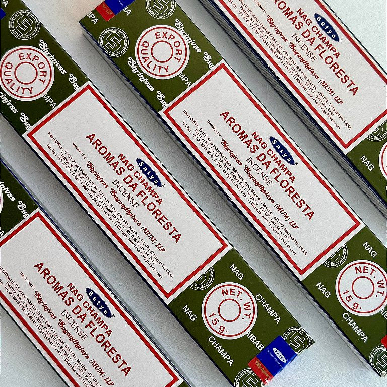 Incenso Satya - Aromas da Floresta