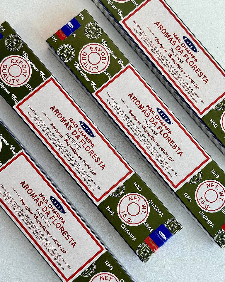 Incenso Satya - Aromas da Floresta