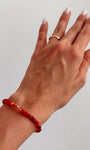 Pulseira de Ágata Redonda 4mm - Coragem e Autoconfiança