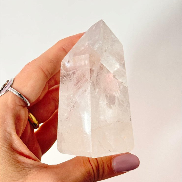 Ponta de Quartzo Cristal - Intensificador, Iluminação e Energização