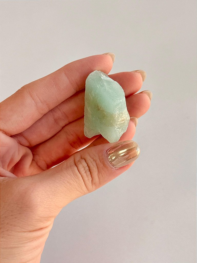 Água Marinha Natural Bruta - Pedra da Ansiedade, Desfaz Confusões, Protege os Pensamentos