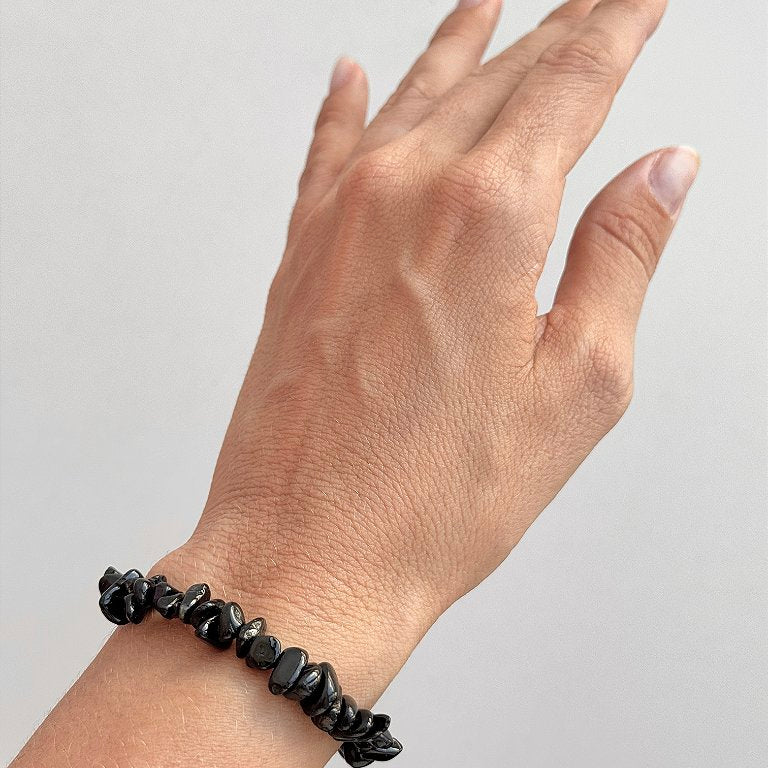 Pulseira de Turmalina Negra - Proteção Energética e Espiritual, Inseguranças e Soluções